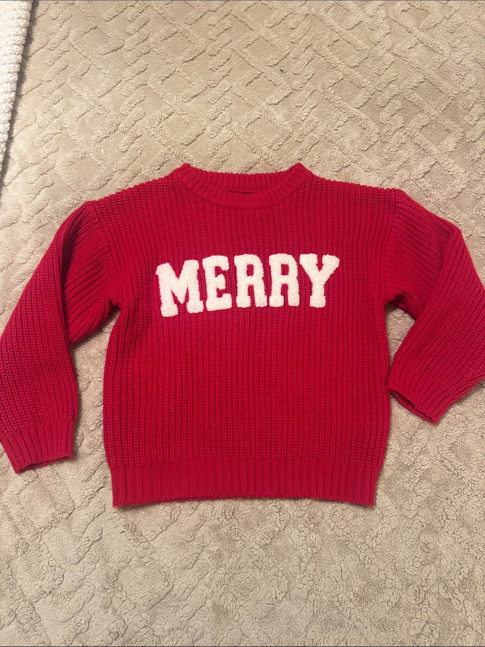 MERRY Knit Pullover Sweater